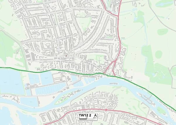 Richmond upon Thames TW12 2 Map