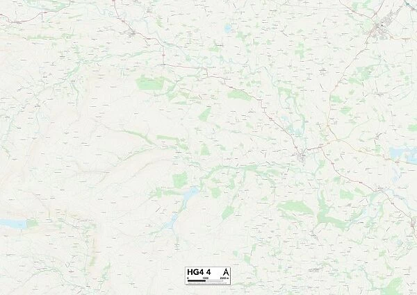 Ripon HG4 4 Map