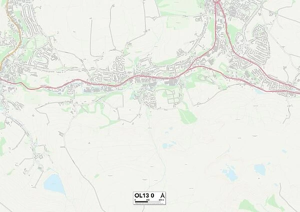 Rossendale OL13 0 Map