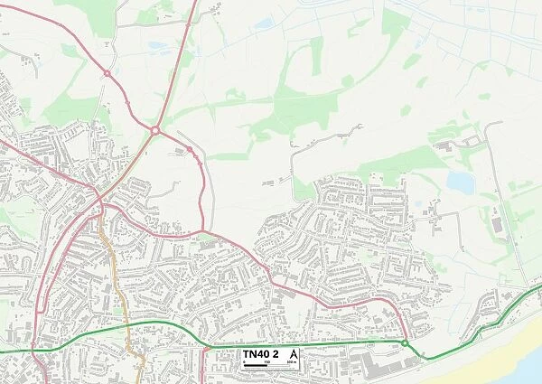 Rother TN40 2 Map