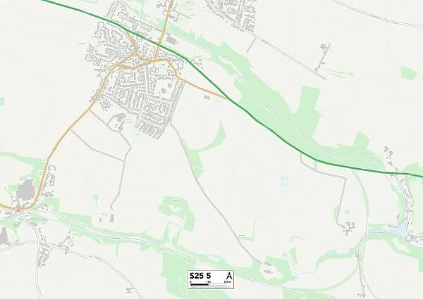 Rotherham S25 5 Map