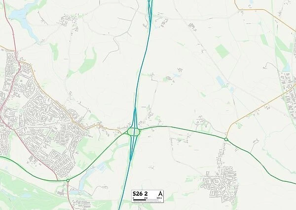 Rotherham S26 2 Map