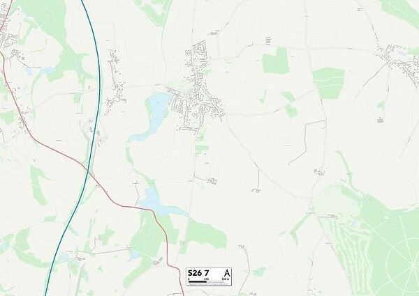 Rotherham S26 7 Map
