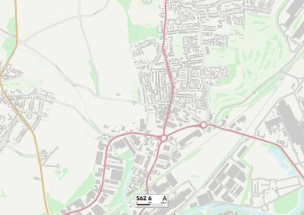 Rotherham S62 6 Map