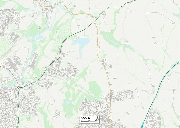 Rotherham S65 4 Map