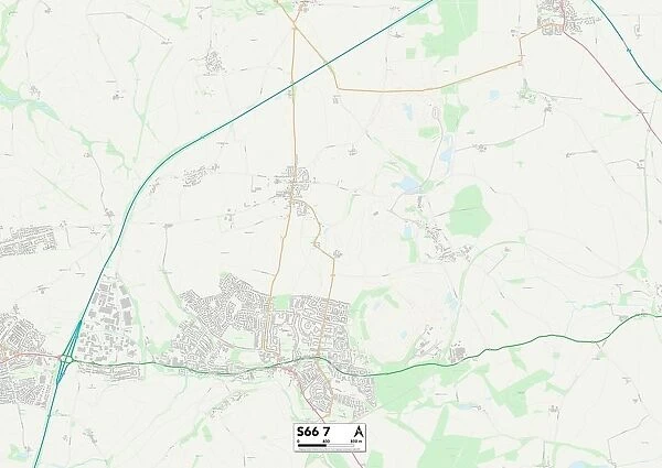 Rotherham S66 7 Map