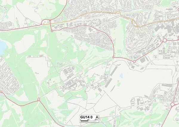 Rushmoor GU14 0 Map