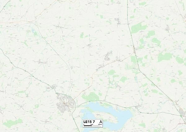 Rutland LE15 7 Map