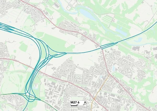 Salford M27 6 Map