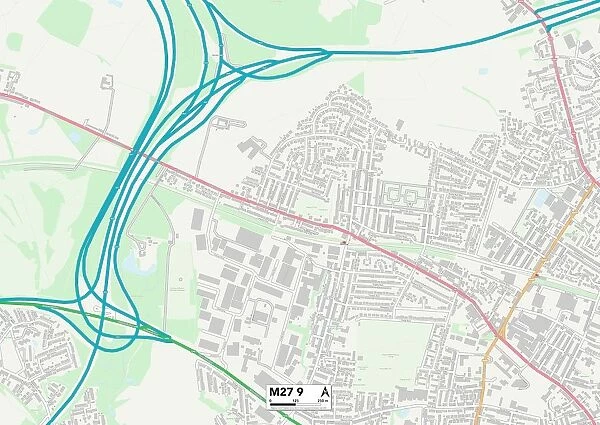 Salford M27 9 Map