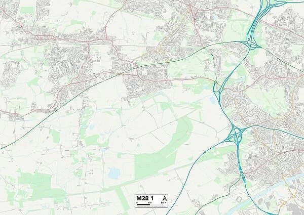 Salford M28 1 Map
