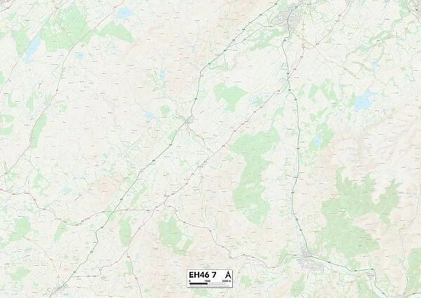 Scottish Borders EH46 7 Map