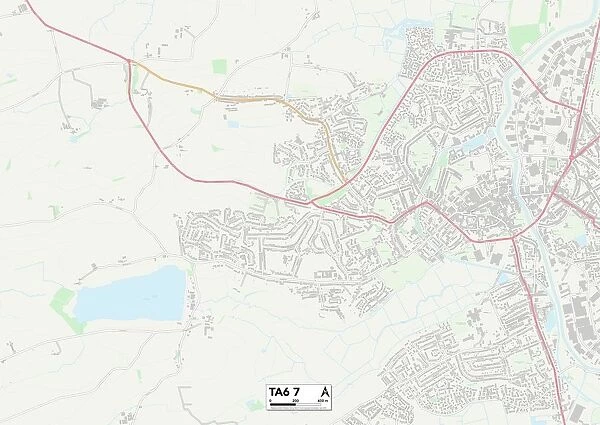 Sedgemoor TA6 7 Map