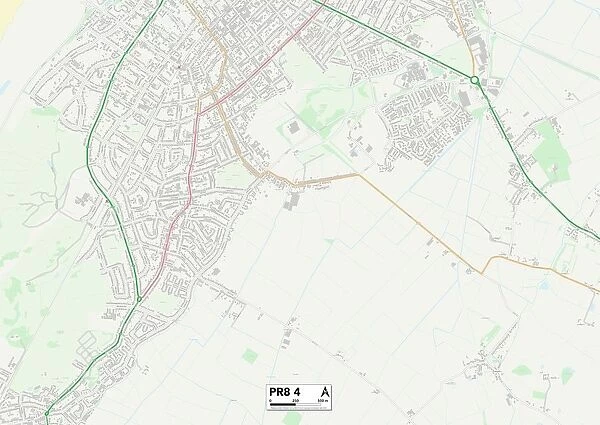 Sefton PR8 4 Map