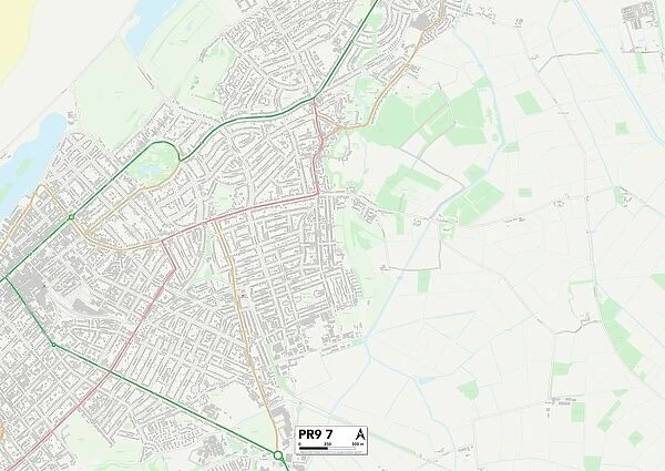 Sefton PR9 7 Map