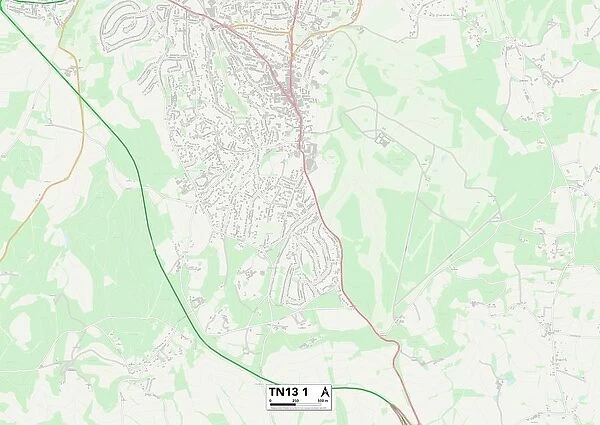 Sevenoaks TN13 1 Map