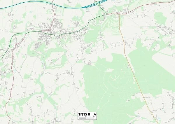 Sevenoaks TN15 8 Map