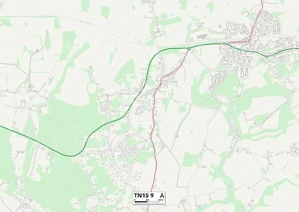 Sevenoaks TN15 9 Map