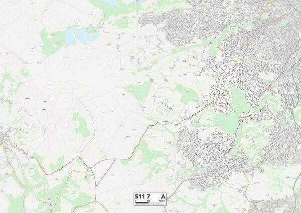 Sheffield S11 7 Map