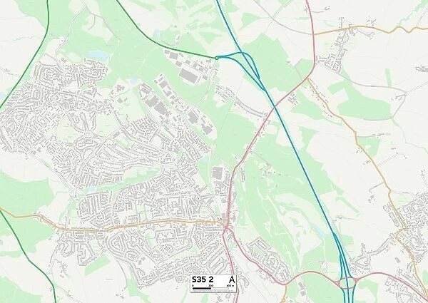 Sheffield S35 2 Map
