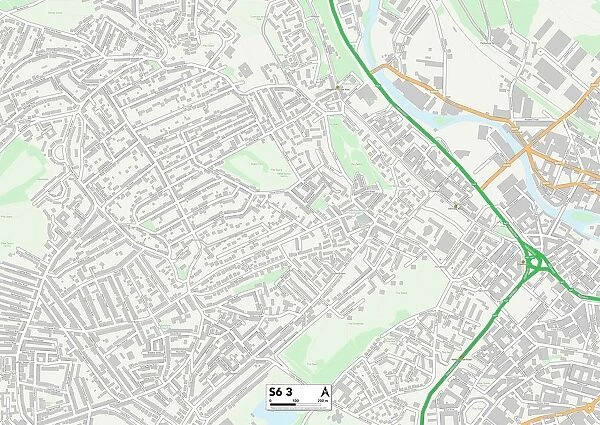 Sheffield S6 3 Map