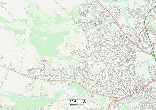 Sheffield S6 4 Map