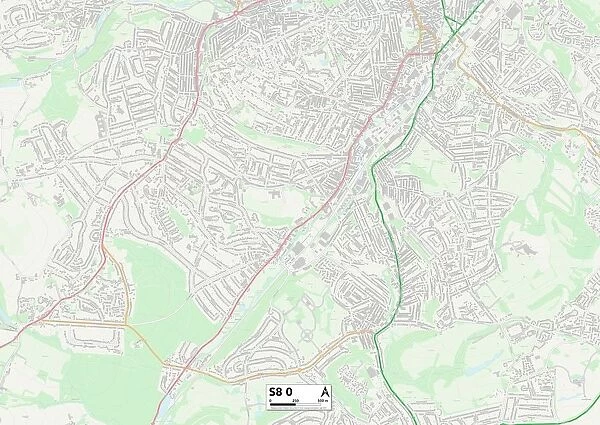 Sheffield S8 0 Map