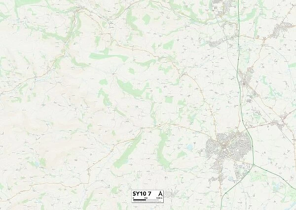 Shropshire SY10 7 Map