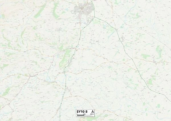 Shropshire SY10 8 Map