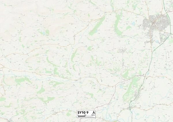 Shropshire SY10 9 Map