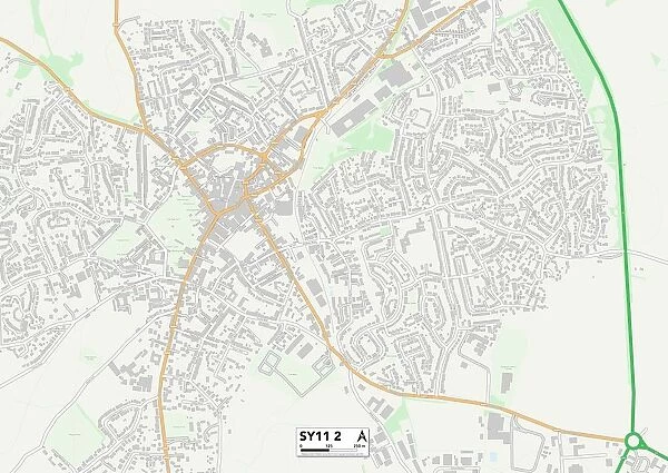 Shropshire SY11 2 Map