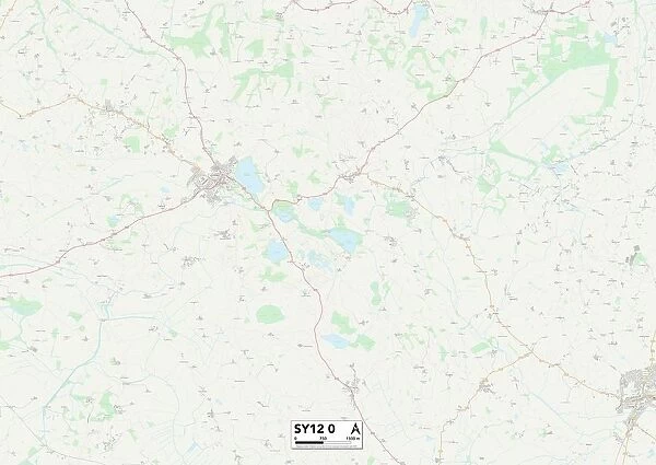Shropshire SY12 0 Map