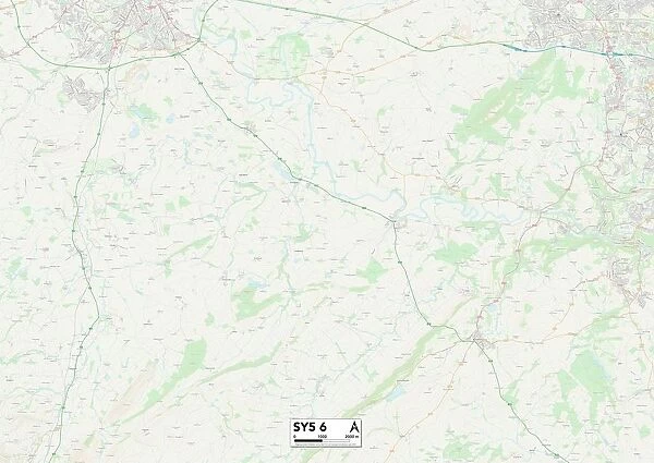 Shropshire SY5 6 Map