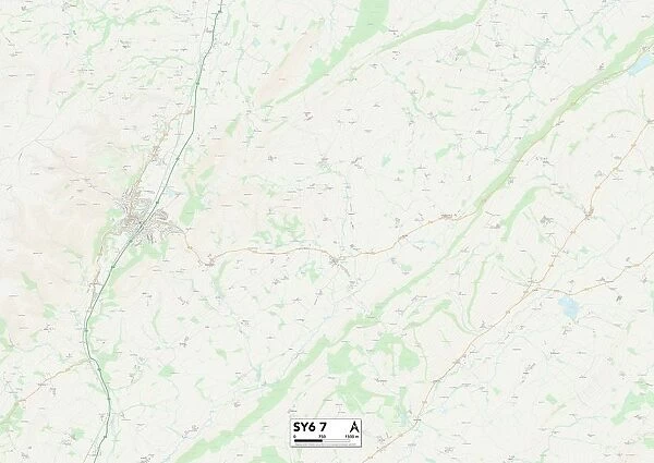 Shropshire SY6 7 Map