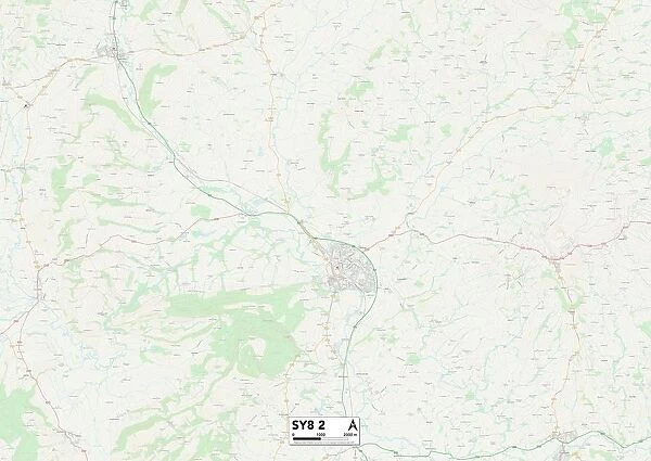 Shropshire SY8 2 Map
