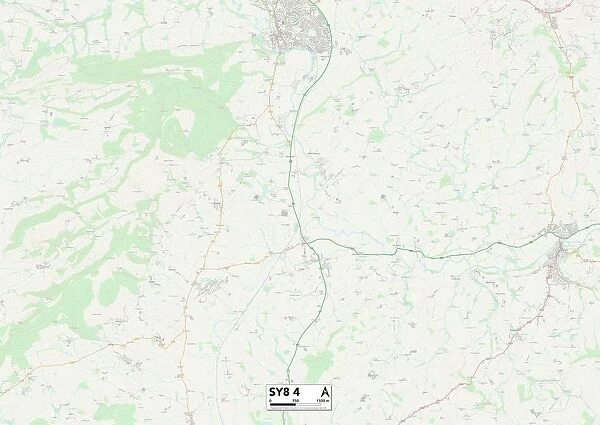 Shropshire SY8 4 Map