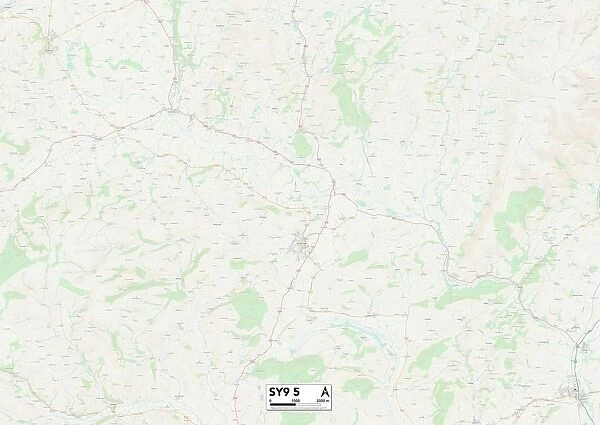 Shropshire SY9 5 Map