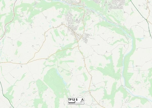 Shropshire TF12 5 Map