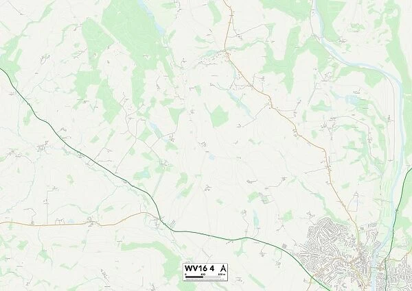 Shropshire WV16 4 Map