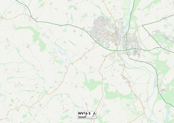 Shropshire WV16 5 Map