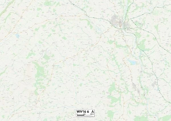 Shropshire WV16 6 Map