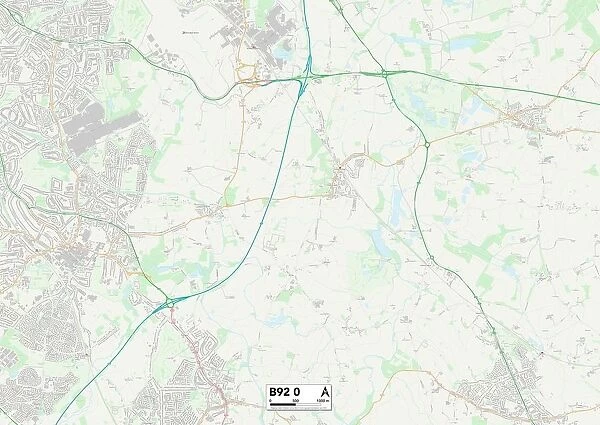 Solihull B92 0 Map