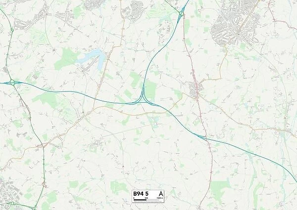 Solihull B94 5 Map