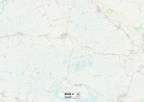 Somerset BS28 4 Map