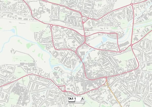 Somerset TA1 1 Map