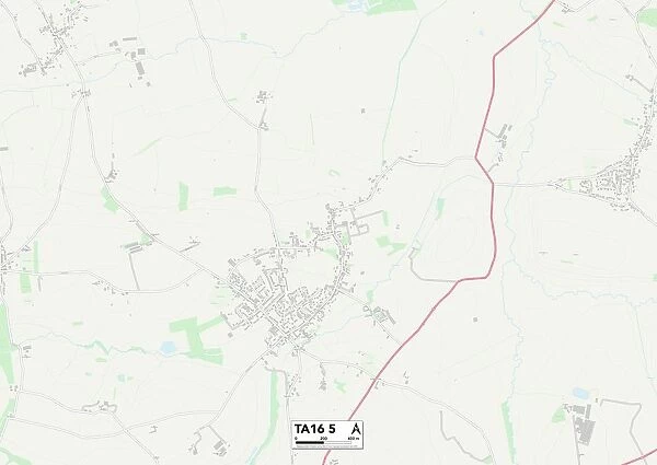 Somerset TA16 5 Map