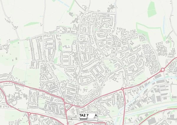 Somerset TA2 7 Map