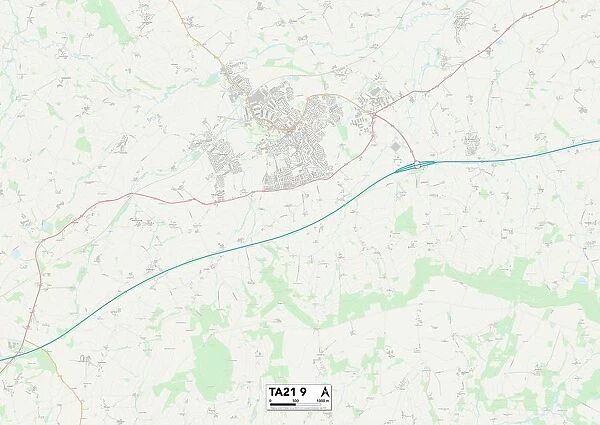 Somerset TA21 9 Map
