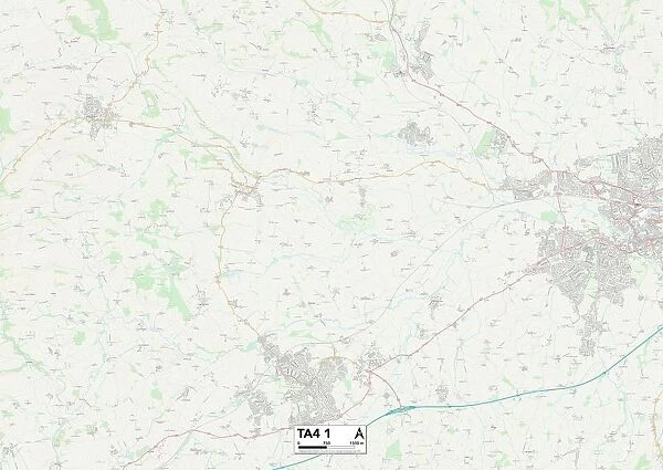 Somerset TA4 1 Map