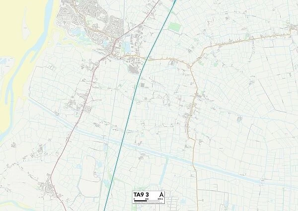 Somerset TA9 3 Map